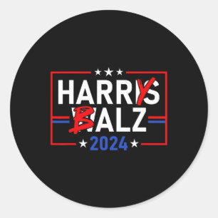 Harris Wheimer 24 Harry B 2024 Meme Democratics Vo Ronde Sticker