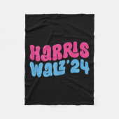 Harris Wheimer 24 Kamala Harris Madam President 20 Fleece Deken (Voorkant)