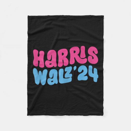 Harris Wheimer 24 Kamala Harris Madam President 20 Fleece Deken (Voorkant)
