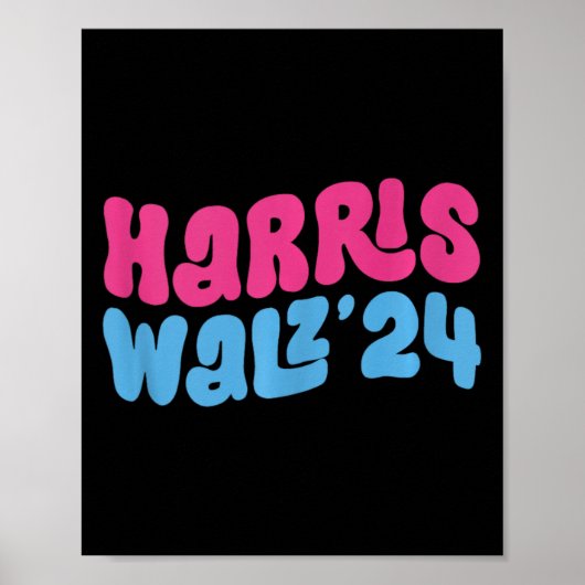 Harris Wheimer 24 Kamala Harris Madam President 20 Poster (Voorkant)