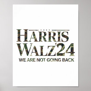 Harris Wheimer 24 We gaan niet terug Militair V Poster