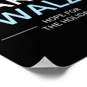 Harris Wheimer Christmas Hope For The Holidays Dem Poster (Hoek)