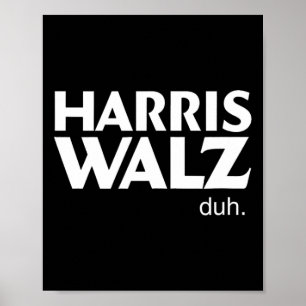 Harris Wheimer Duh Verkiezingen 2024 Kamala Tim Poster
