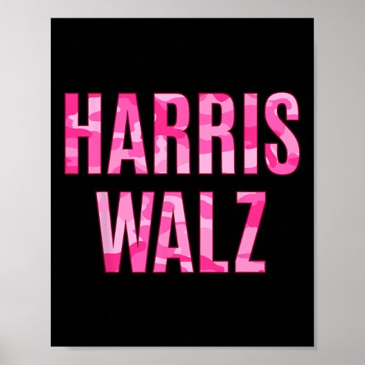 Harris Wheimer Hunting Camouflage Camo Poster (Voorkant)