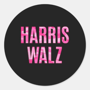 Harris Wheimer Hunting Camouflage Camo Ronde Sticker