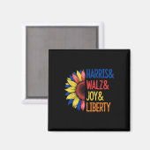 Harris Wheimer Joy Liberty - Harris Waltz 2024 Ret Magneet (Voorkant / Achterkant)
