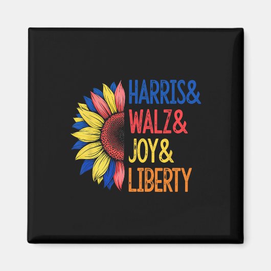 Harris Wheimer Joy Liberty - Harris Waltz 2024 Ret Magneet (Voorkant)