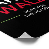 Harris Wheimer Kersthoop voor de Feestdagen Dem Poster (Hoek)