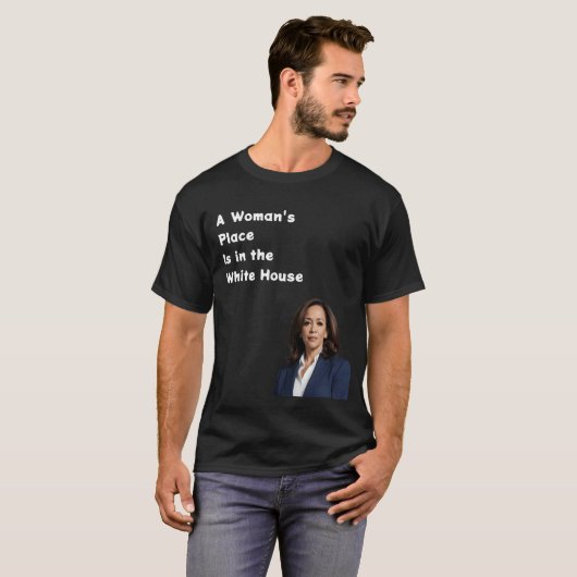 Harris White House T-shirt (Voorkant volledig)