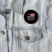 Harris Wij, het volk, de Amerikaanse vlag Ronde Button 5,7 Cm (In situ)