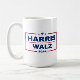 Harris Wlaz 2024 Kamala Harris Tim Walz Verkiezing Koffiemok