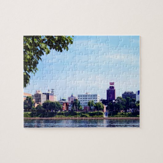 Harrisburg PA Skyline Legpuzzel (Horizontaal)