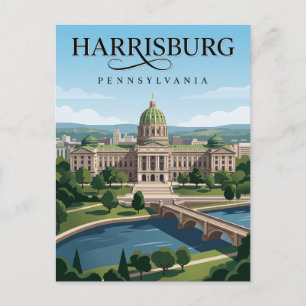 Harrisburg Pennsylvania Briefkaart