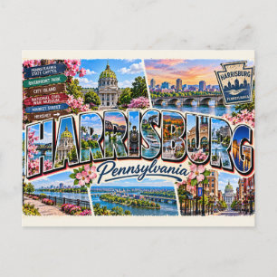 Harrisburg, Pennsylvania Briefkaart