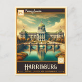 Harrisburg, Pennsylvania | Briefkaart (Voorkant)