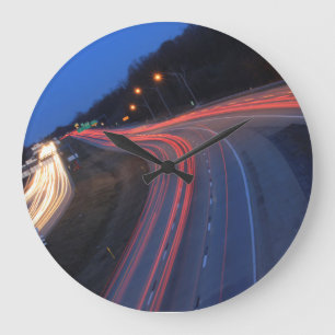 Harrisburg Pennsylvania I-81 Light Trails at Dusk Grote Klok