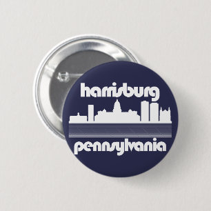 Harrisburg, Pennsylvania Ronde Button 5,7 Cm