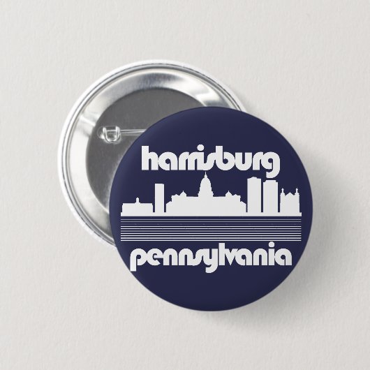 Harrisburg, Pennsylvania Ronde Button 5,7 Cm (Voorkant /achterkant)