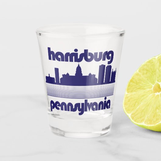 Harrisburg, Pennsylvania Shot Glas (Voorkant)