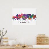 Harrisburg Pennsylvania Skyline Poster (Keuken)