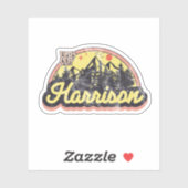 Harrison, Arkansas Sticker (Vel)