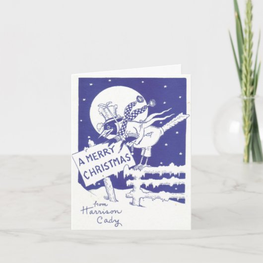  Harrison Cady-kerstkaart Feestdagen Kaart (Voorkant)
