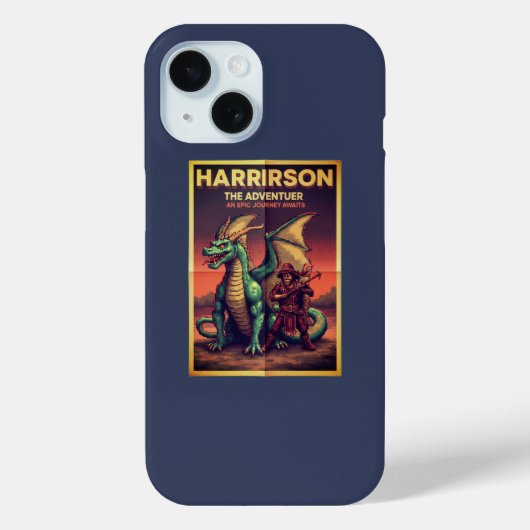 Harrison de Reiziger – Avontuurlijke Geest Concept Case-Mate iPhone Case (Achterkant)