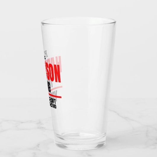 Harrison ding dat je niet zou begrijpen glas (Links)