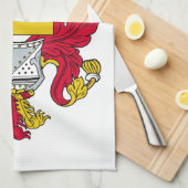 Harrison Family Crest Theedoek (Quarter Fold)