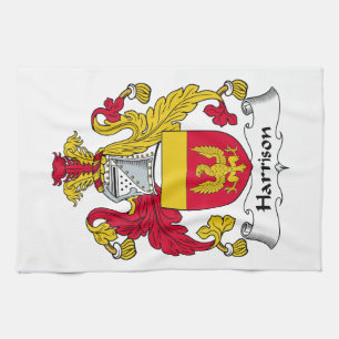 Harrison Family Crest Theedoek