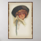 Harrison Fisher Art: American Girl Print #1 (Voorkant)