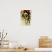 Harrison Fisher Girl als Man trouwt met de bal Poster (Keuken)