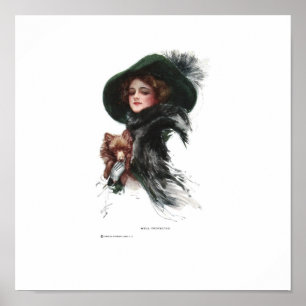 Harrison Fisher Goed beschermd Poster