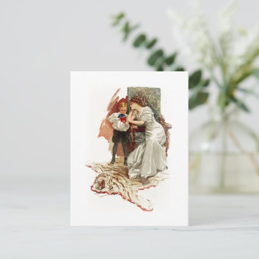 Harrison Fisher Hearts Desire Dit is mijn tijdboek Briefkaart (Staand voorkant)