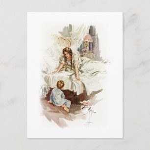 Harrison Fisher Hearts Desire Echt mijn moeder Briefkaart