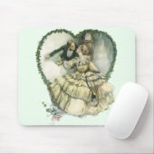 Harrison Fisher, kerstbriefje en bruin Muismat (Met muis)