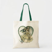  Harrison Fisher, kerstbriefje en bruin Tote Bag (Voorkant)