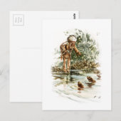 Harrison Fisher Song van Hiawatha Red Indian Otter Briefkaart (Voorkant / Achterkant)