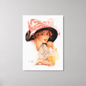 Harrison Fisher: Verfrissing Canvas Afdruk (Voorkant)