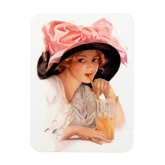 Harrison Fisher: Verfrissing Magneet (Verticaal)