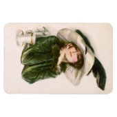 Harrison Fisher's "Contentment" Magnet Magneet (Horizontaal)