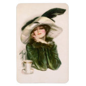 Harrison Fisher's "Contentment" Magnet Magneet (Verticaal)