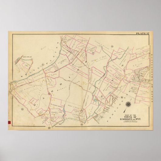 Harrison, Rye, New York 2 Poster (Voorkant)