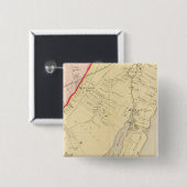 Harrison, Rye, New York 2 Vierkante Button 5,1 Cm (Voorkant /achterkant)