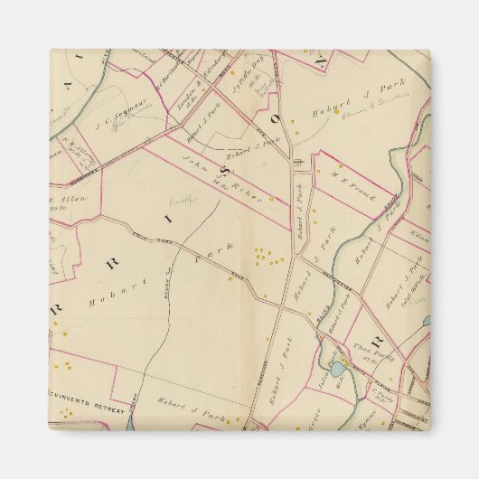 Harrison, Rye, New York Magneet (Voorkant)