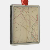 Harrison, Rye, New York Metalen Ornament (Rechts)