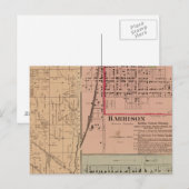 Harrison Township, Ohio Briefkaart (Voorkant / Achterkant)