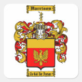 Harrison Vierkante Sticker (Voorkant)