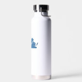 Harrisonburg Virginia Wood Grain Waterfles (Links)