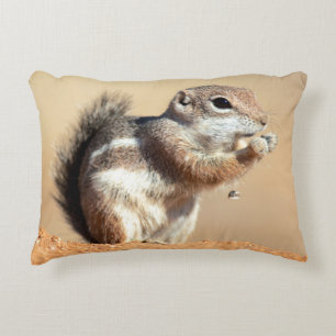 Harris's antelope squirrel (Ammospermophilus) Decoratief Kussen